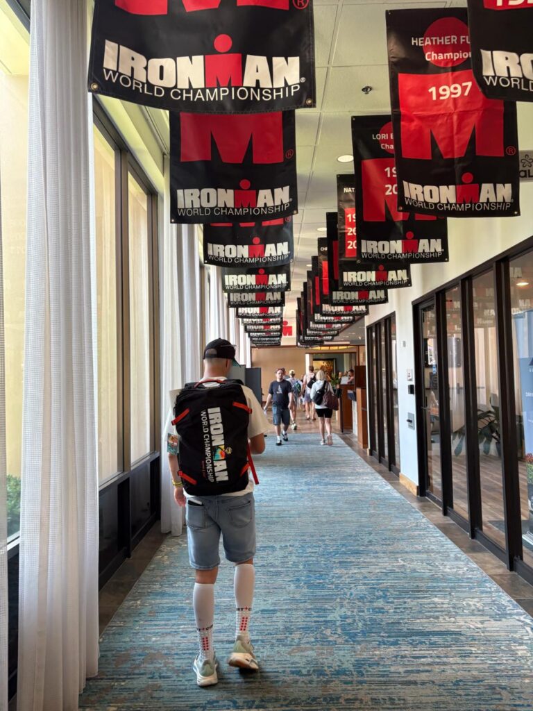 I giorni prima della gara al Mondiale Ironman di Kona